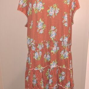 Matilda Jane Rust and Blue Floral Dress